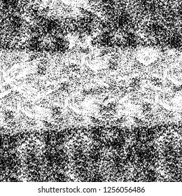 Vector grunge overlay texture. Black and white background