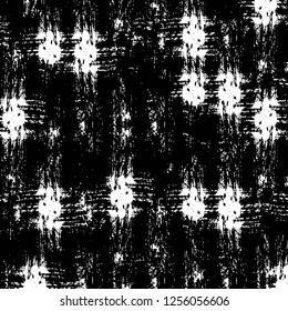 Vector grunge overlay texture. Black and white background