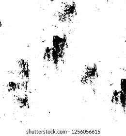 Vector grunge overlay texture. Black and white background