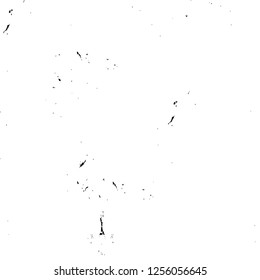 Vector grunge overlay texture. Black and white background