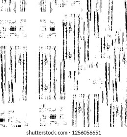 Vector grunge overlay texture. Black and white background