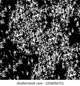 Vector grunge overlay texture. Black and white background