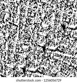 Vector grunge overlay texture. Black and white background
