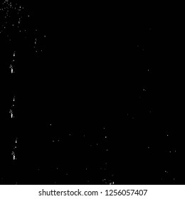 Vector grunge overlay texture. Black and white background