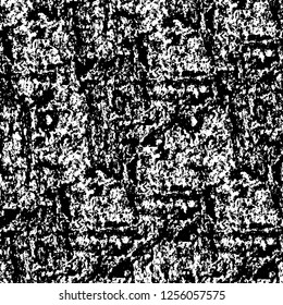 Vector grunge overlay texture. Black and white background