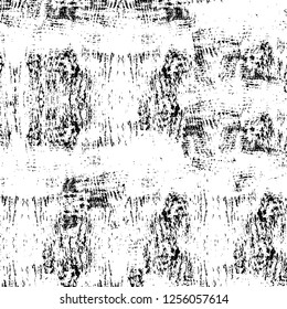 Vector grunge overlay texture. Black and white background