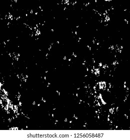 Vector grunge overlay texture. Black and white background