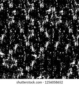 Vector grunge overlay texture. Black and white background