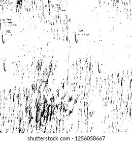 Vector grunge overlay texture. Black and white background