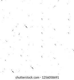 Vector grunge overlay texture. Black and white background
