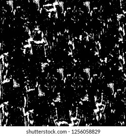 Vector grunge overlay texture. Black and white background