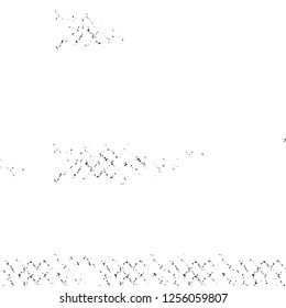 Vector grunge overlay texture. Black and white background