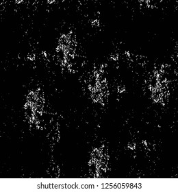 Vector grunge overlay texture. Black and white background