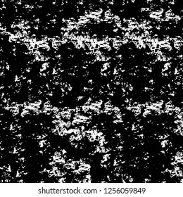 Vector grunge overlay texture. Black and white background