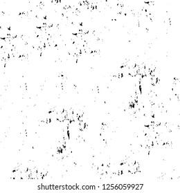 Vector grunge overlay texture. Black and white background