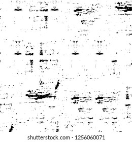 Vector grunge overlay texture. Black and white background