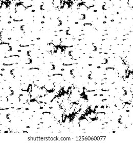 Vector grunge overlay texture. Black and white background