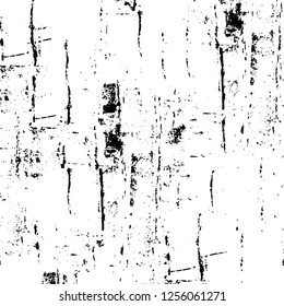 Vector grunge overlay texture. Black and white background
