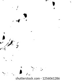 Vector grunge overlay texture. Black and white background