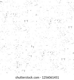 Vector grunge overlay texture. Black and white background