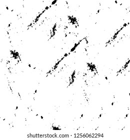 Vector grunge overlay texture. Black and white background