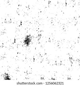 Vector grunge overlay texture. Black and white background