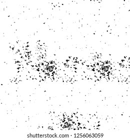 Vector grunge overlay texture. Black and white background