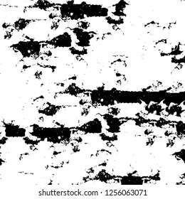 Vector grunge overlay texture. Black and white background