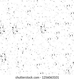 Vector grunge overlay texture. Black and white background