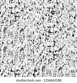 Vector grunge overlay texture. Black and white background