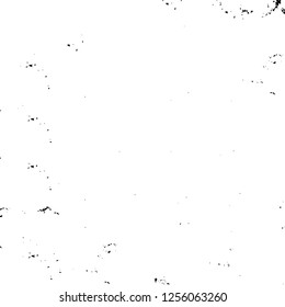 Vector grunge overlay texture. Black and white background