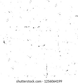 Vector grunge overlay texture. Black and white background