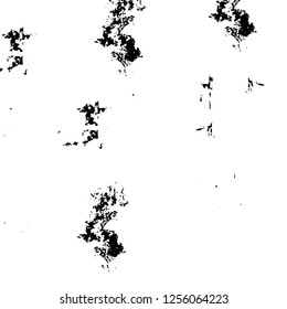 Vector grunge overlay texture. Black and white background