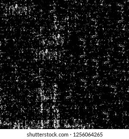 Vector grunge overlay texture. Black and white background