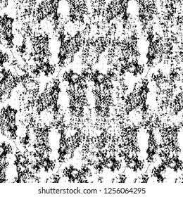 Vector grunge overlay texture. Black and white background