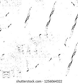 Vector grunge overlay texture. Black and white background