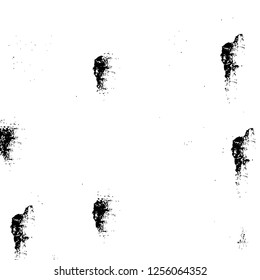 Vector grunge overlay texture. Black and white background