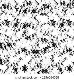 Vector grunge overlay texture. Black and white background