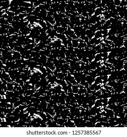 Vector grunge overlay texture. Black and white background