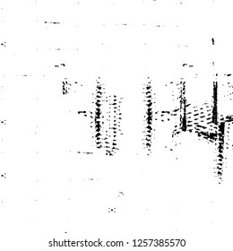 Vector grunge overlay texture. Black and white background