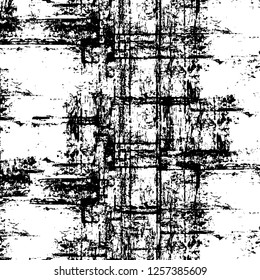 Vector grunge overlay texture. Black and white background