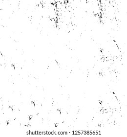 Vector grunge overlay texture. Black and white background