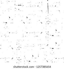 Vector grunge overlay texture. Black and white background