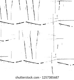 Vector grunge overlay texture. Black and white background