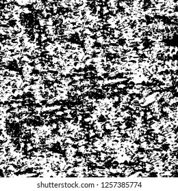 Vector grunge overlay texture. Black and white background