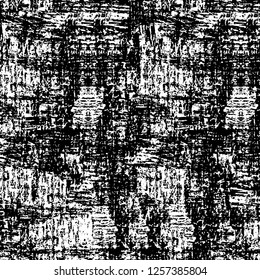 Vector grunge overlay texture. Black and white background