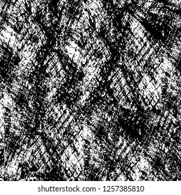 Vector grunge overlay texture. Black and white background