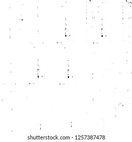 Vector grunge overlay texture. Black and white background
