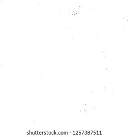 Vector grunge overlay texture. Black and white background