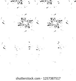 Vector grunge overlay texture. Black and white background
